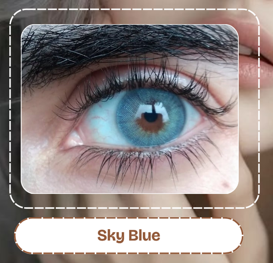 Lente De Contacto Sky Blue