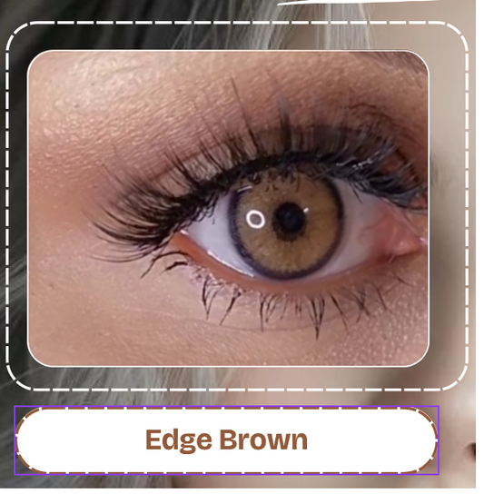 Lente De Contacto Edge Brown