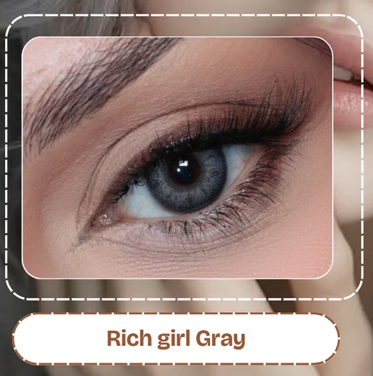 Lente De Contacto Rich Girl Gray