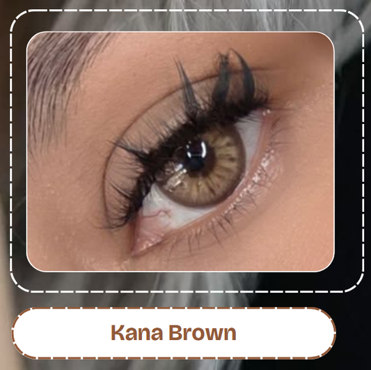 Lente De Contacto Kana Brown