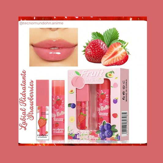 Labial Hidratante Strawberry