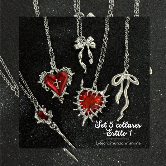 Set 5 Collares - Estilo 1