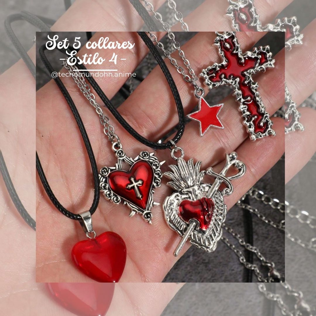 Set 5 Collares - Estilo 4