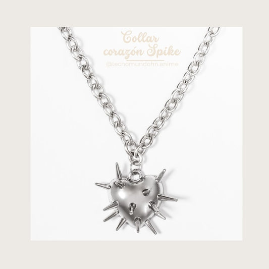 Collar Corazón Spike