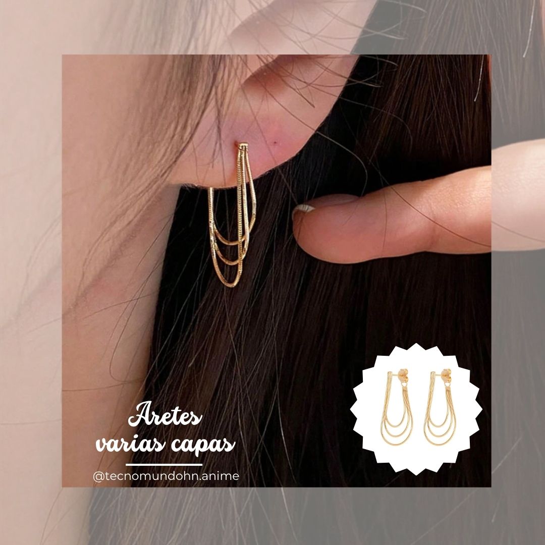 Aretes Varias Capas