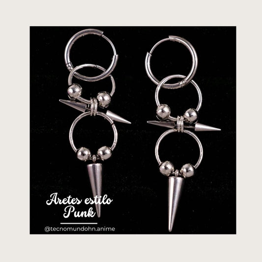 Aretes Estilo Punk