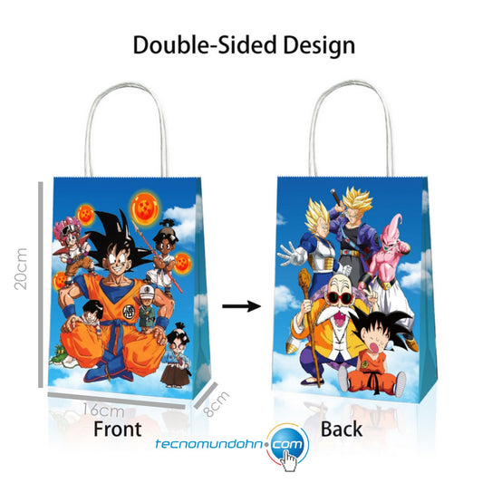 Bolsas De Regalo De Papel De Dragon Ball A
