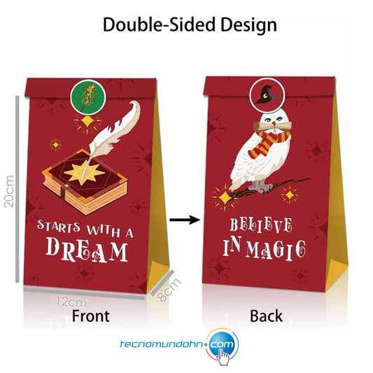 Bolsas De Regalo De Papel De Harry Potter B