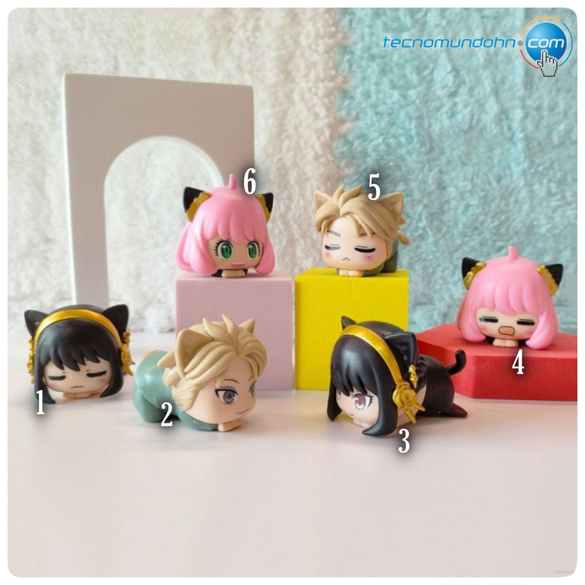 Figuras Spy×Family  Versión "Nap Cat"