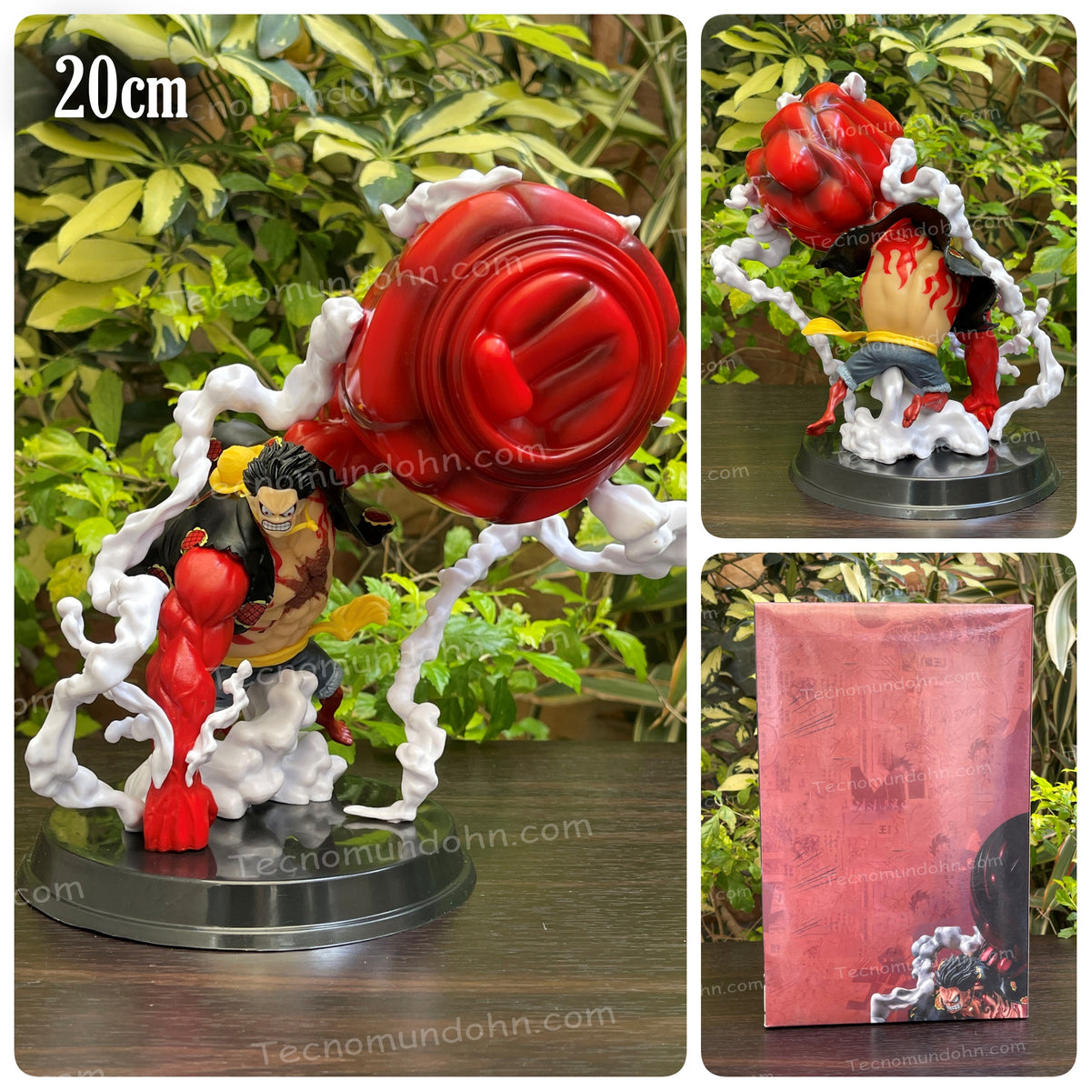 Figura Luffy Gear 4 (King Kong Gun) 20Cm | One Piece