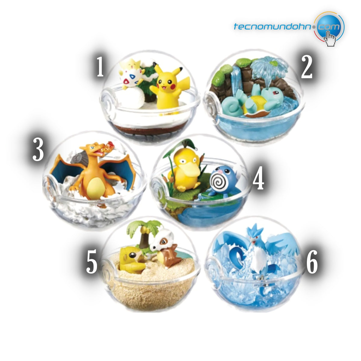 Figuras Pokémon Terrarium Collection 01