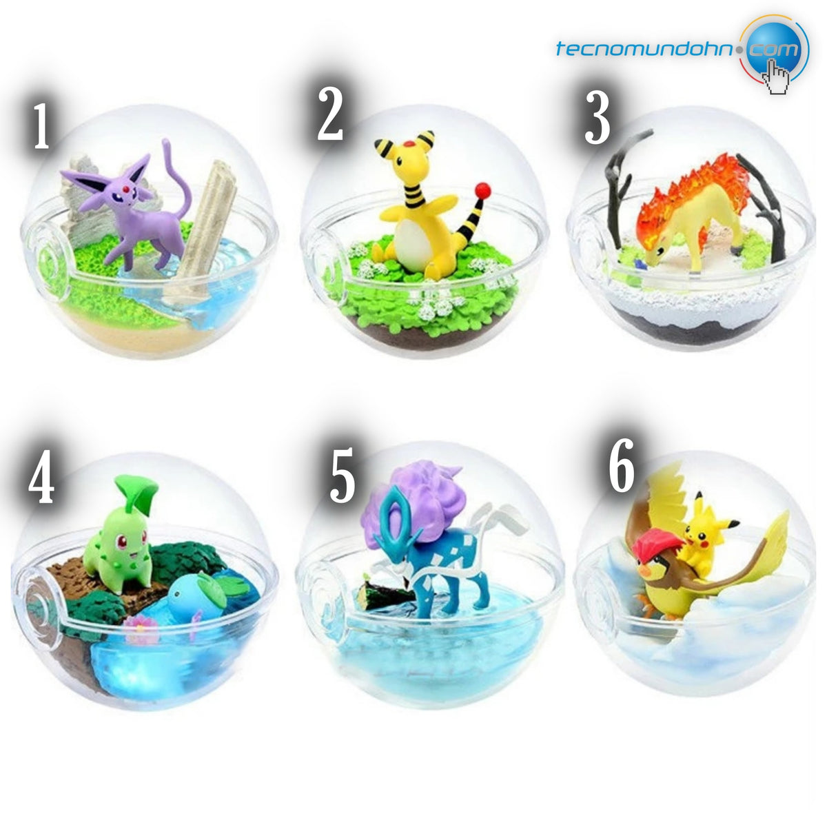 Figuras Pokémon Terrarium Collection 02