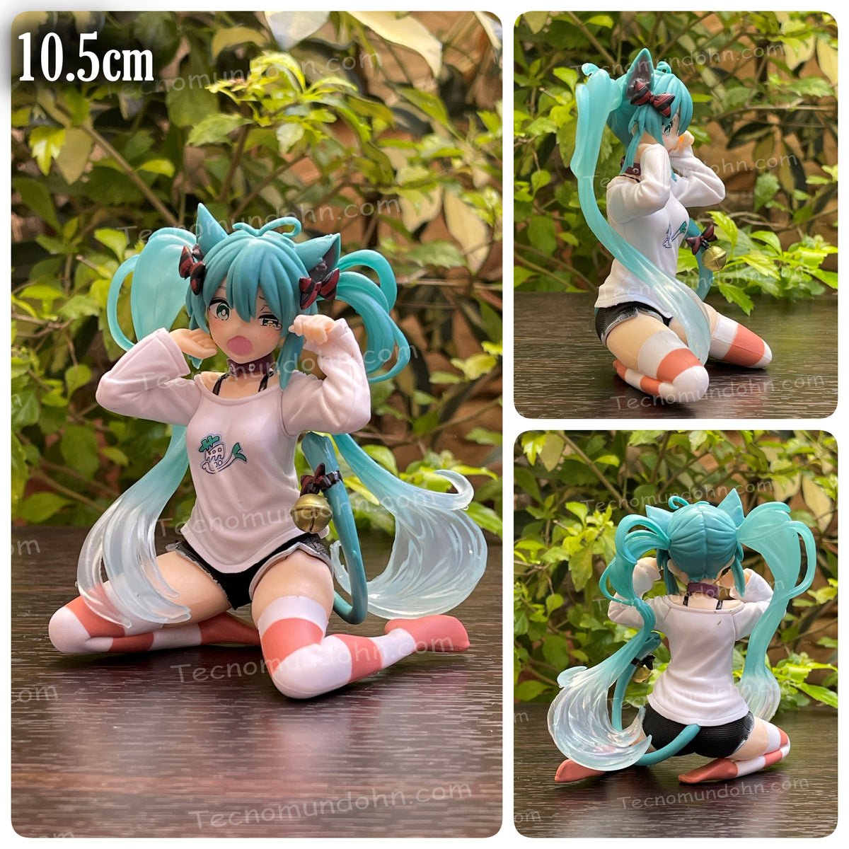 Figura Hatsune Miku Version Orejas De Gato 12Cm