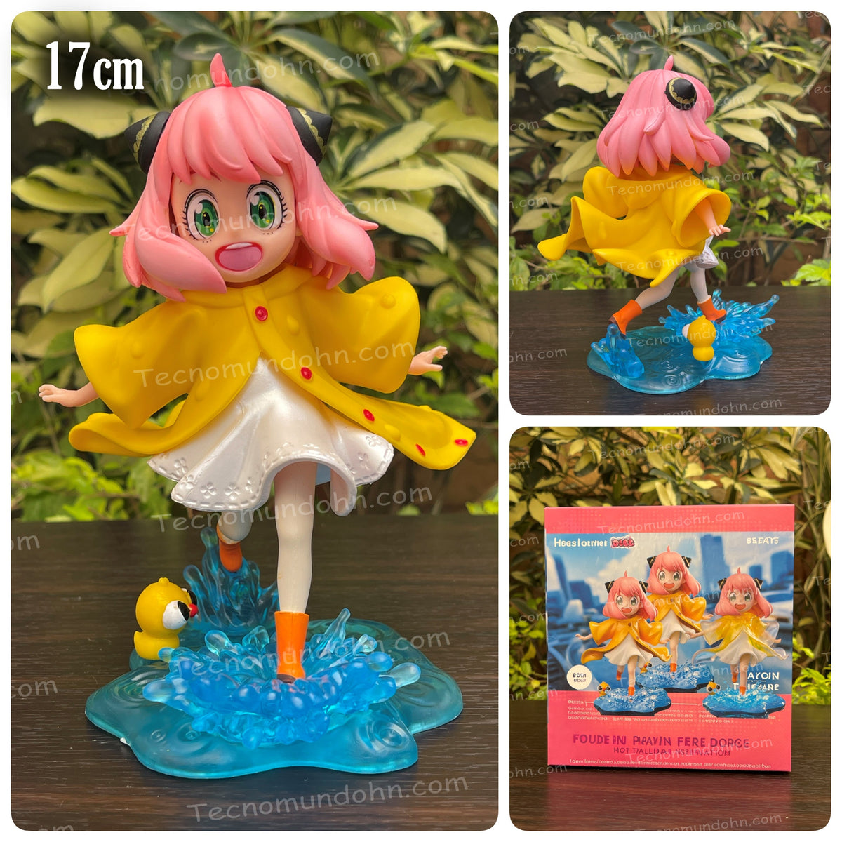 Figura Anya Forger Capa Impermeable 17Cm | Spy X Family