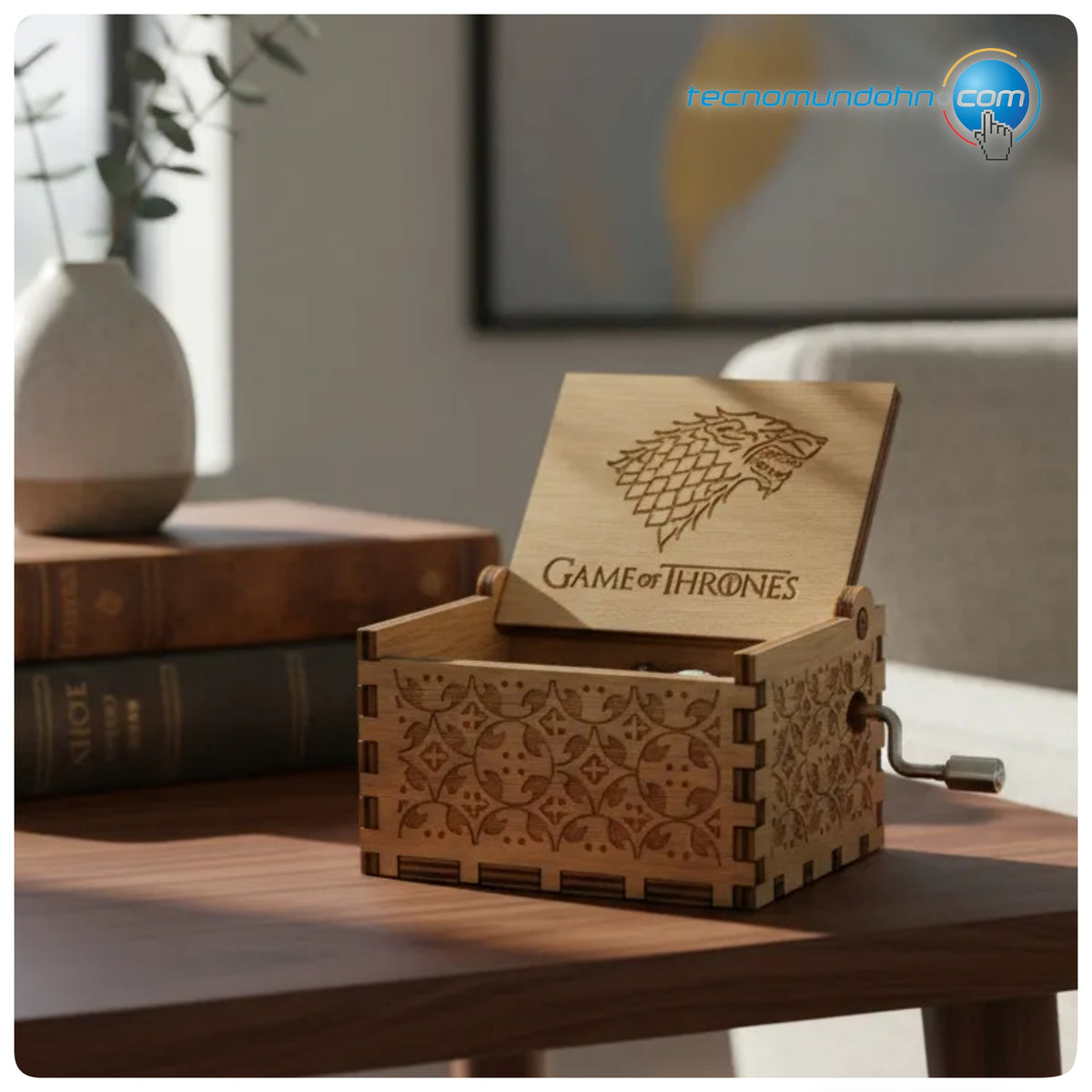 Cajita Musical De Madera Game Of Thrones