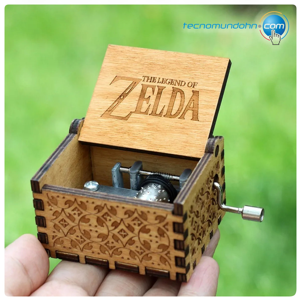 Cajita Musical De Madera The Legend Of Zelda