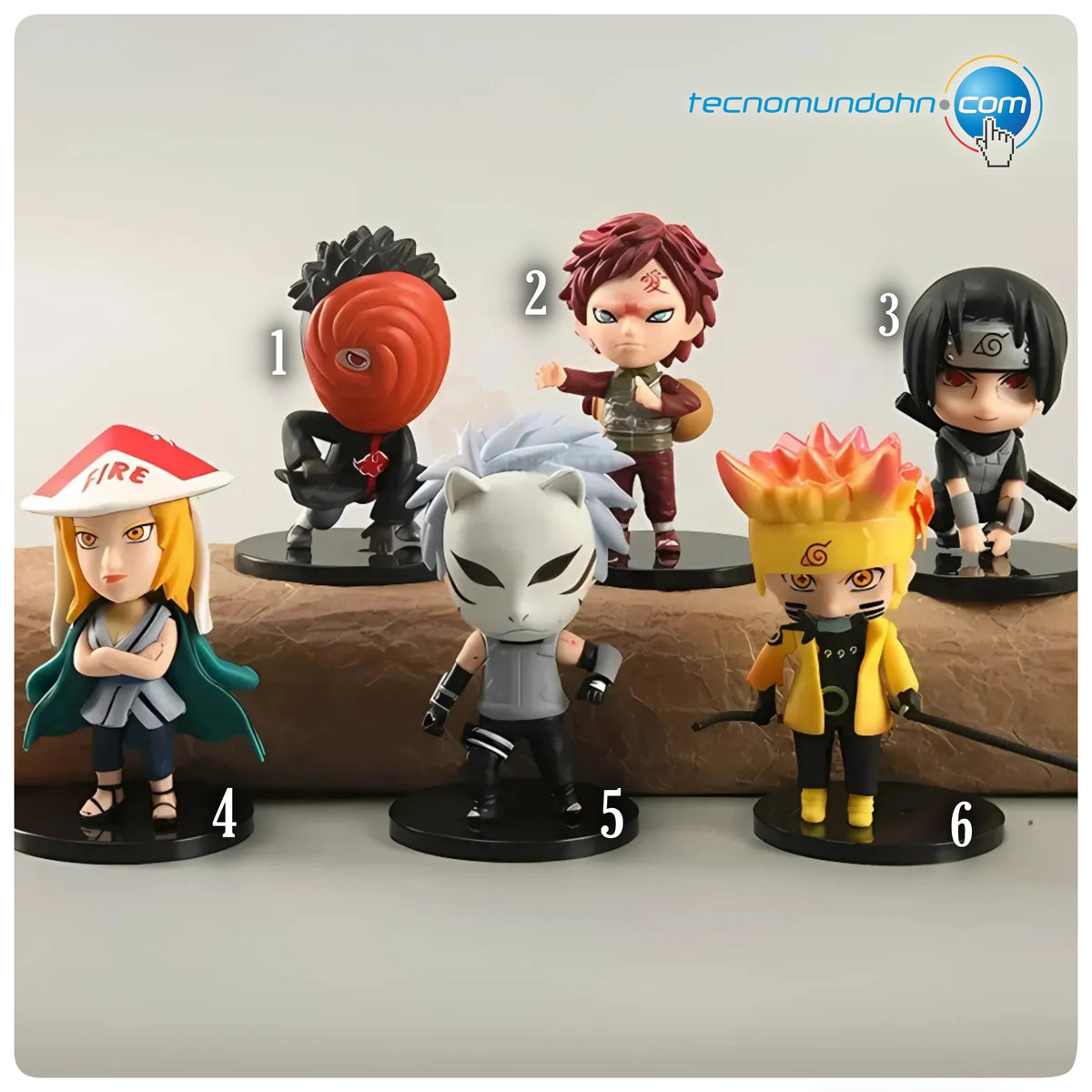 Figuras Naruto Shippuden 01