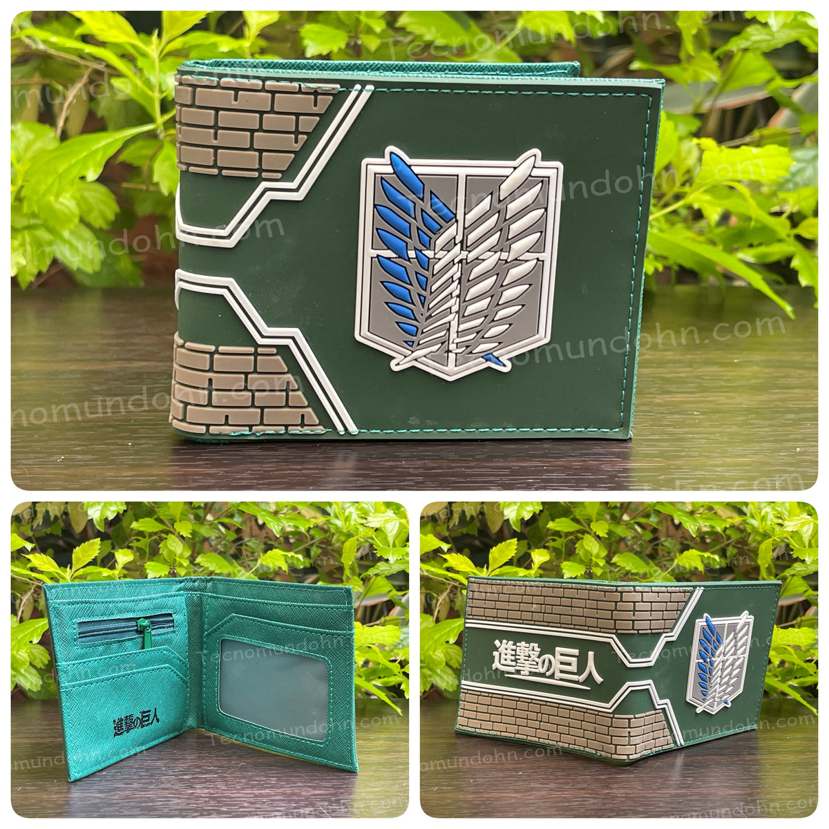 Billetera Emblema Alas De La Libertad | Attack On Titan