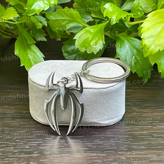 Llavero Metálico Silver Araña De Spider-Man | Marvel