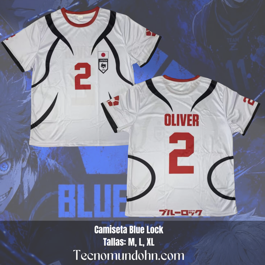 Camiseta Selección Japón Sub-20 Oliver Aiku | Blue Lock