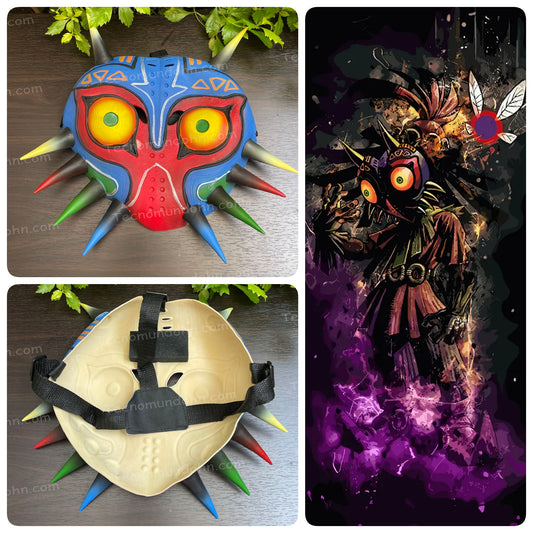 Réplica Máscara De Majora (Material Flexible Látex ) | The Legend Of Zelda