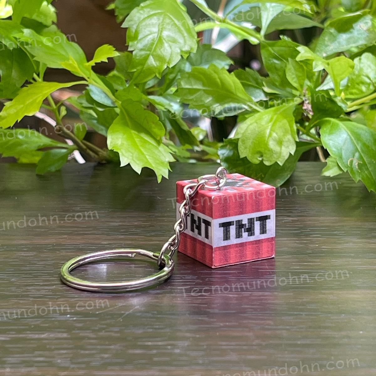 Llavero Bloque De Tnt | Minecraft