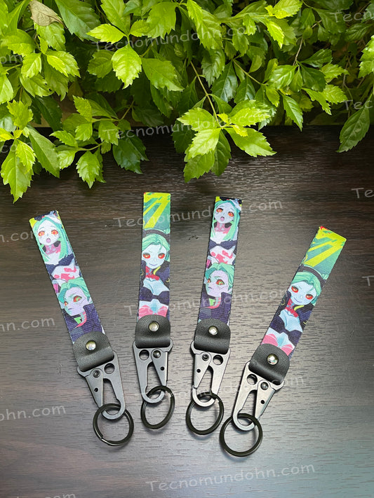 Llavero Cordón De Cyberpunk