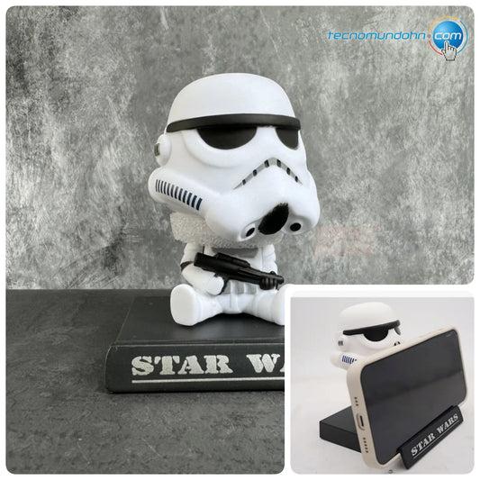 Figura Stormtroopers - Soporte Para Celular