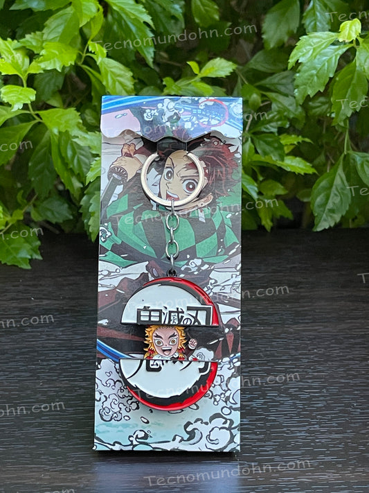 Llavero De Metal Estirable Demon Slayer A