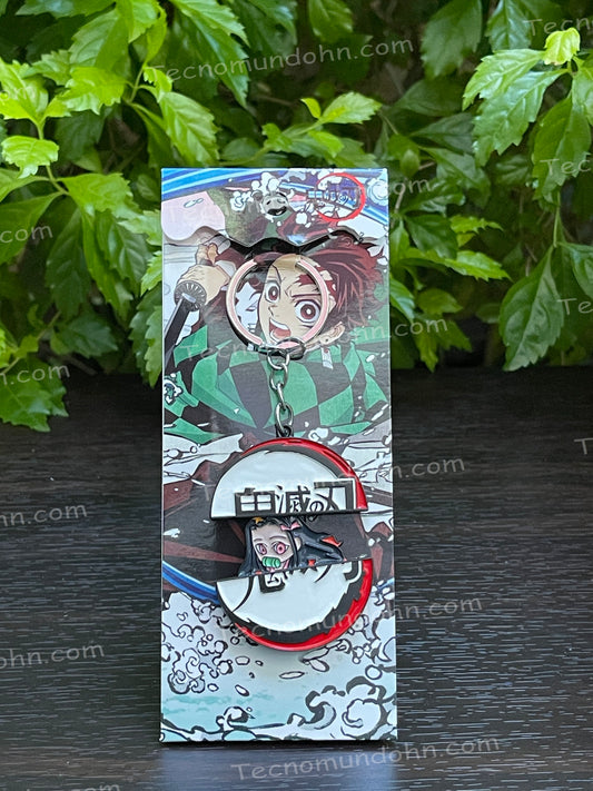 Llavero De Metal Estirable Demon Slayer E