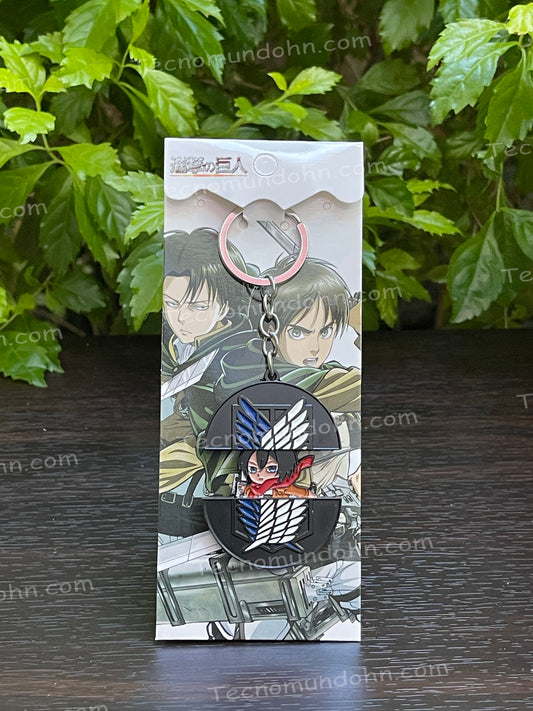 Llavero De Metal Estirable Attack On Titan B
