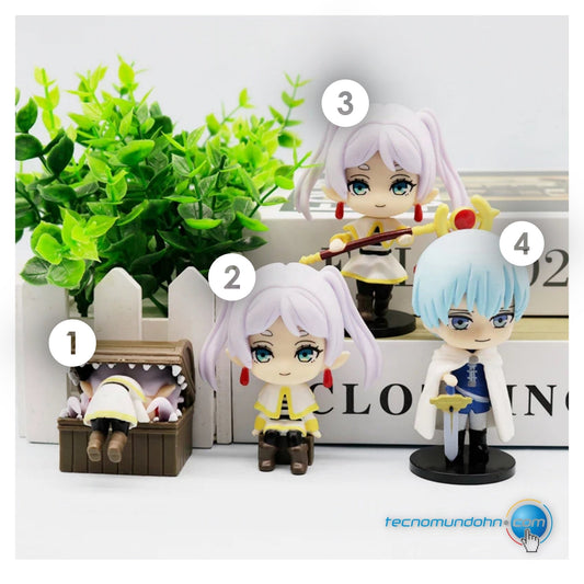 Figuras Frieren: Beyond Journey'S End 4Pcs