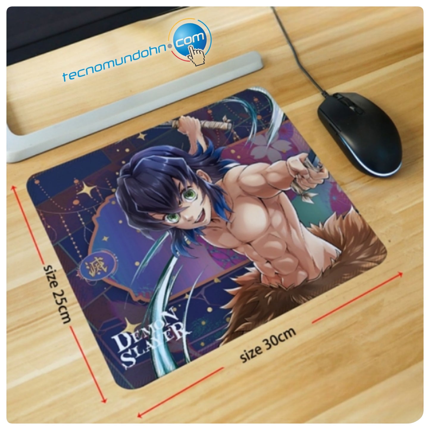 Mouse Pad Inosuke Hashibira | Demon Slayer