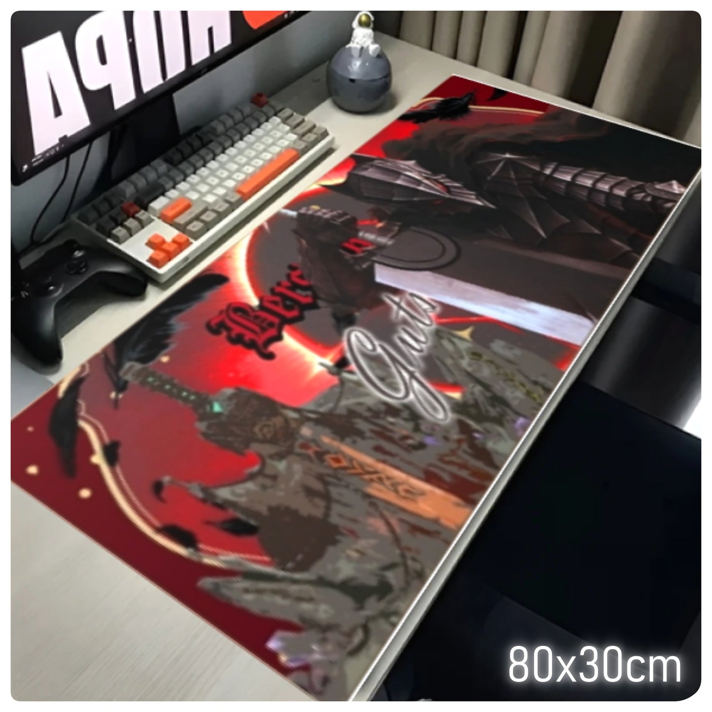 Mouse Pad Guts Con Armadura | Berserk (D)