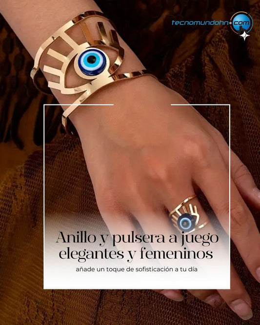 Anillo y pulsera a juego