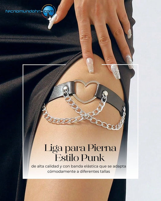 Liga para pierna Estilo Punk