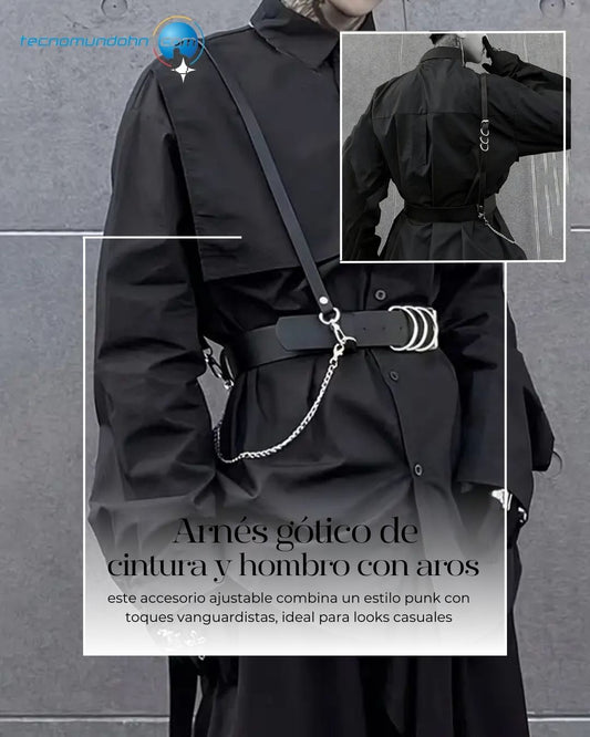 Arnes gotico cintura y hombro con aros