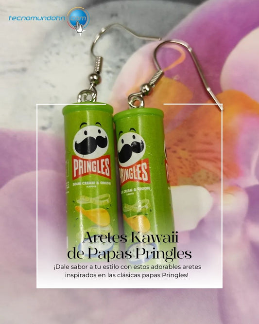 Aretes papas Pringles
