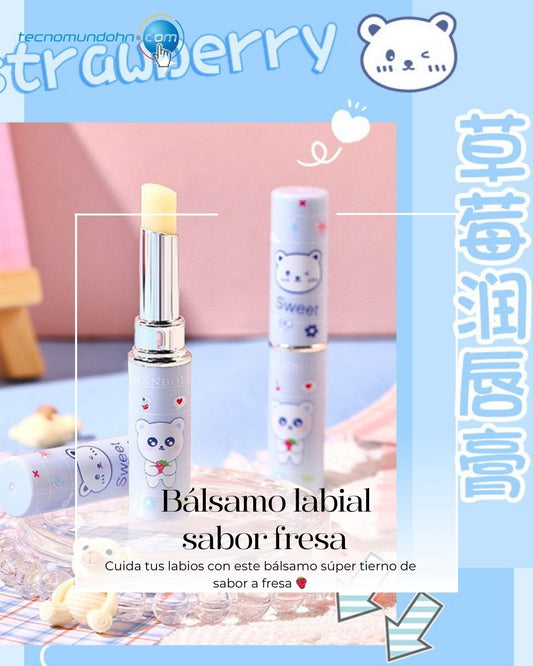 Balsamo labial sabor fresa