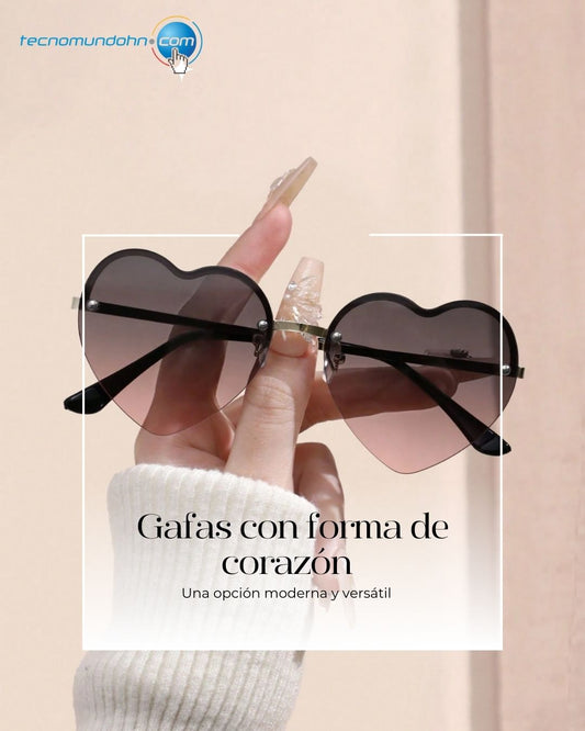 Gafas con forma de corazon (B)
