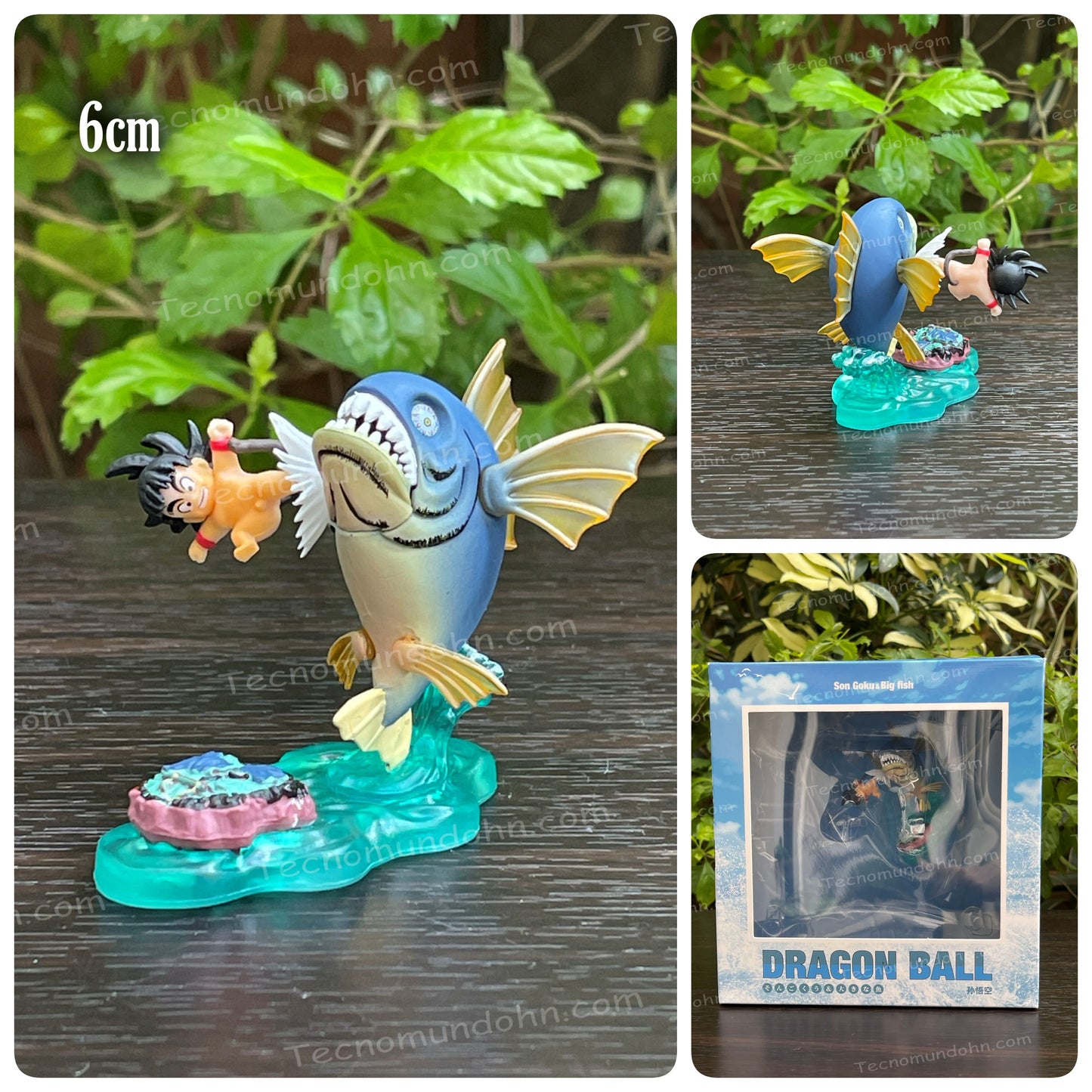 Figura Goku Kicking Fish 6Cm | Dragon Ball