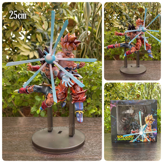 Figura Goku Ssj Y Bardock 25Cm | Dragom Ball