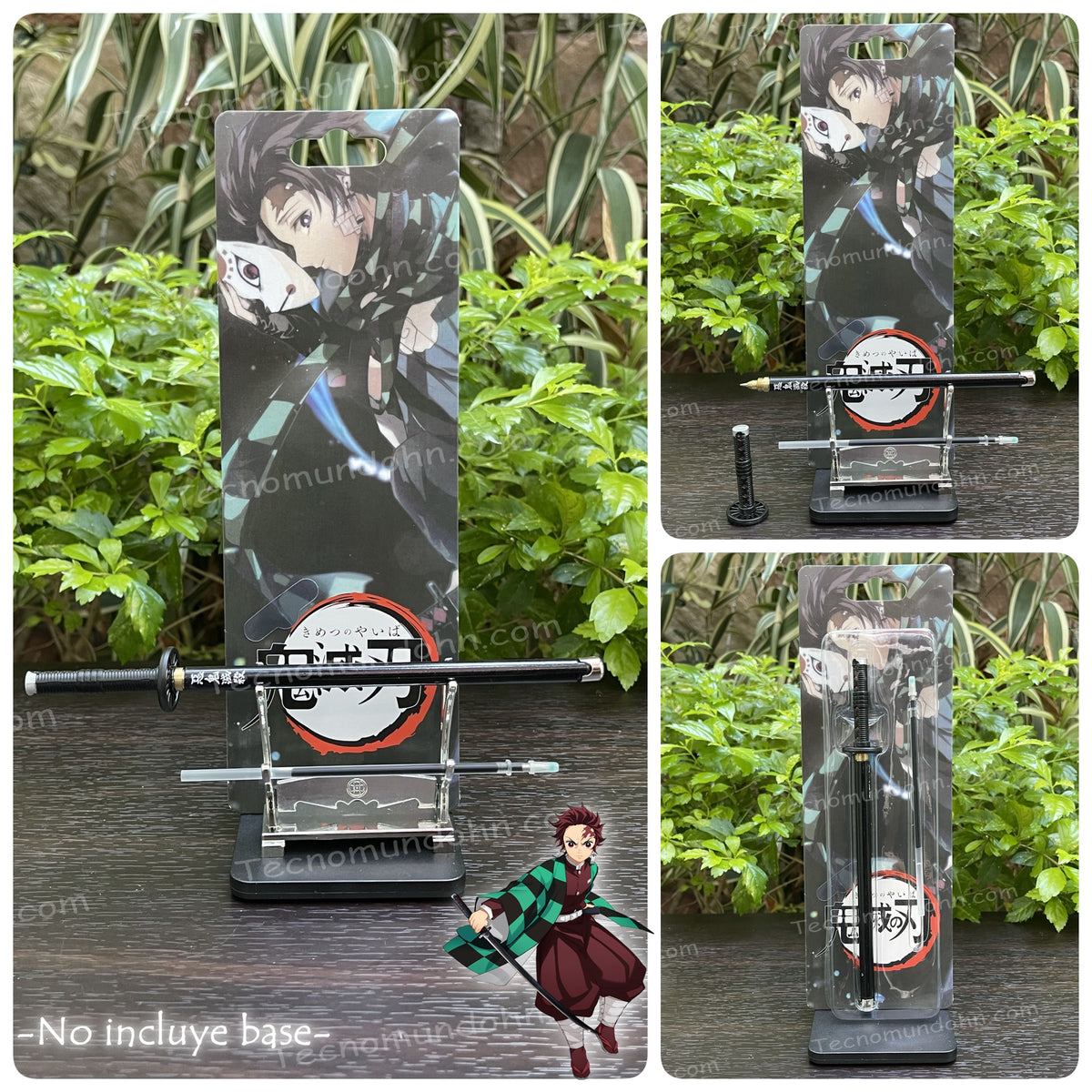 Bolígrafo De Metal Diseño Katana De Tanjiro (A) | Demon Slayer
