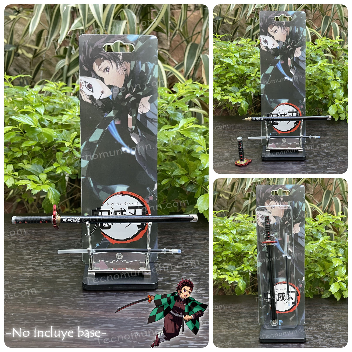 Bolígrafo De Metal Diseño Katana De Tanjiro (B)| Demon Slayer