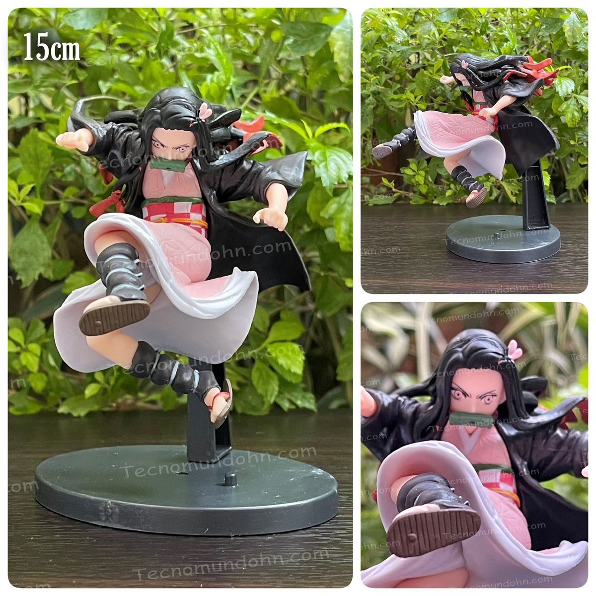 Figura Nezuko Dando Una Patada 15Cm | Demon Slayer