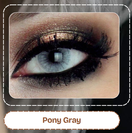Lente De Contacto Pony Gray