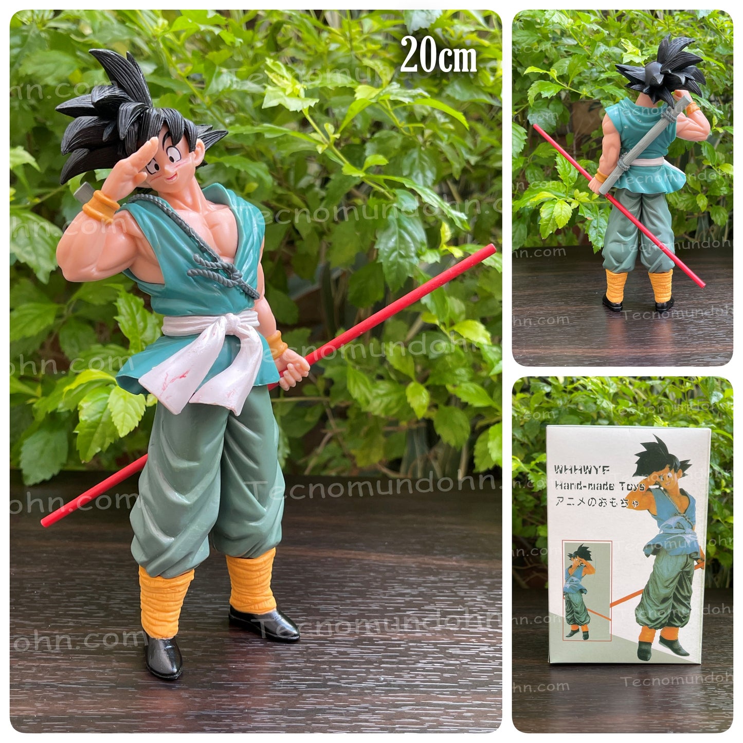 Figura Goku Y Báculo Sagrado 20Cm | Dragon Ball