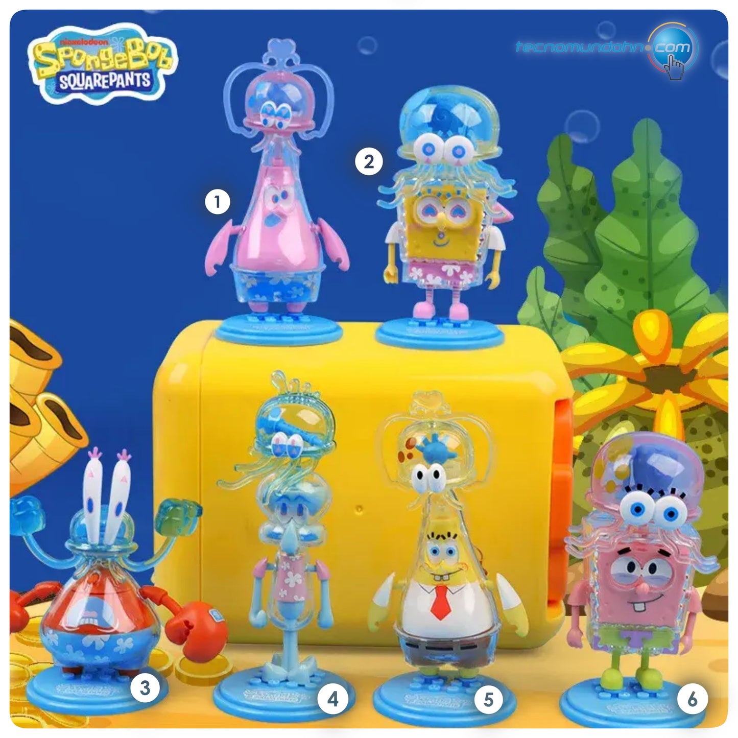 Figuras Bob Esponja