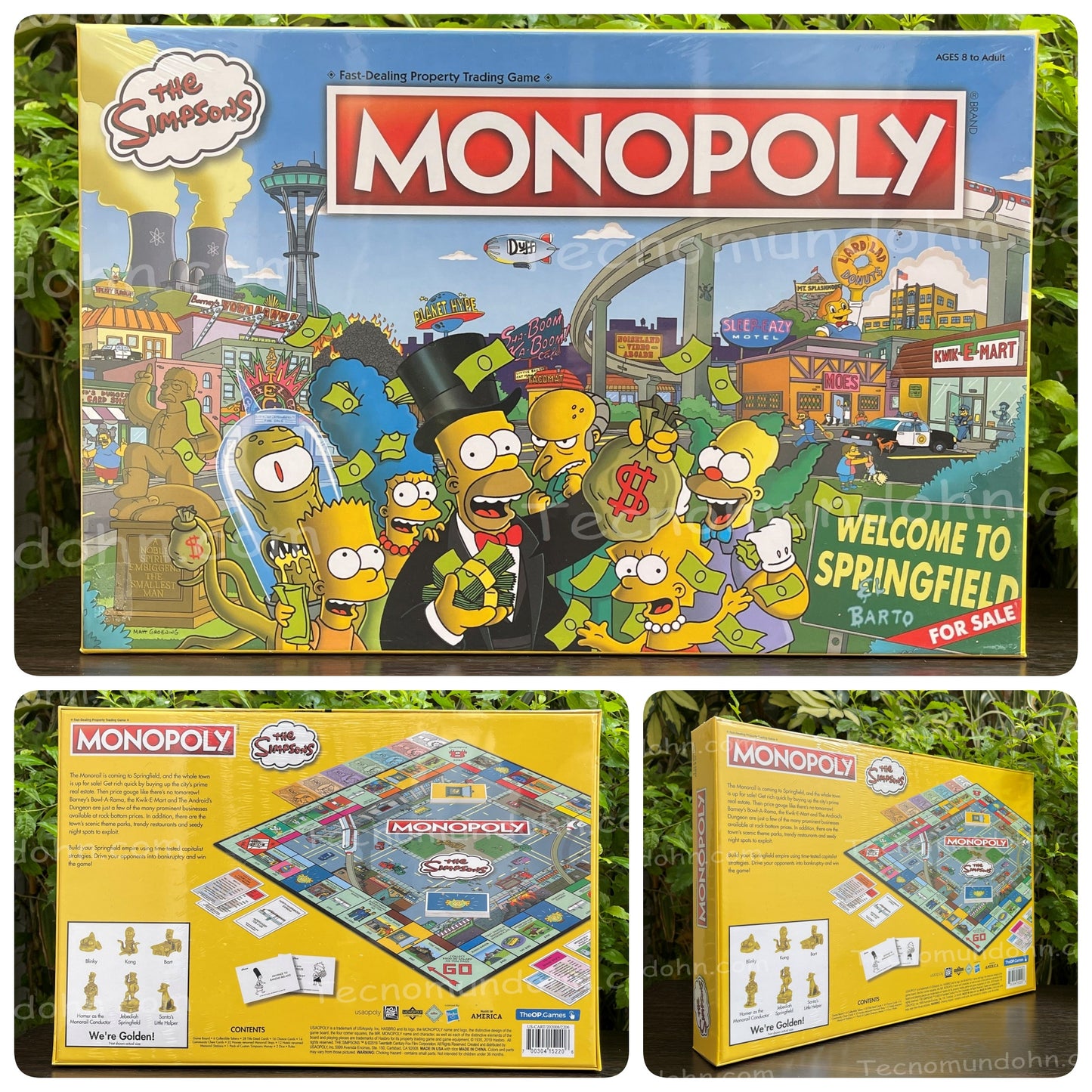Juego De Mesa Monopoly:  Los Simpson Edition