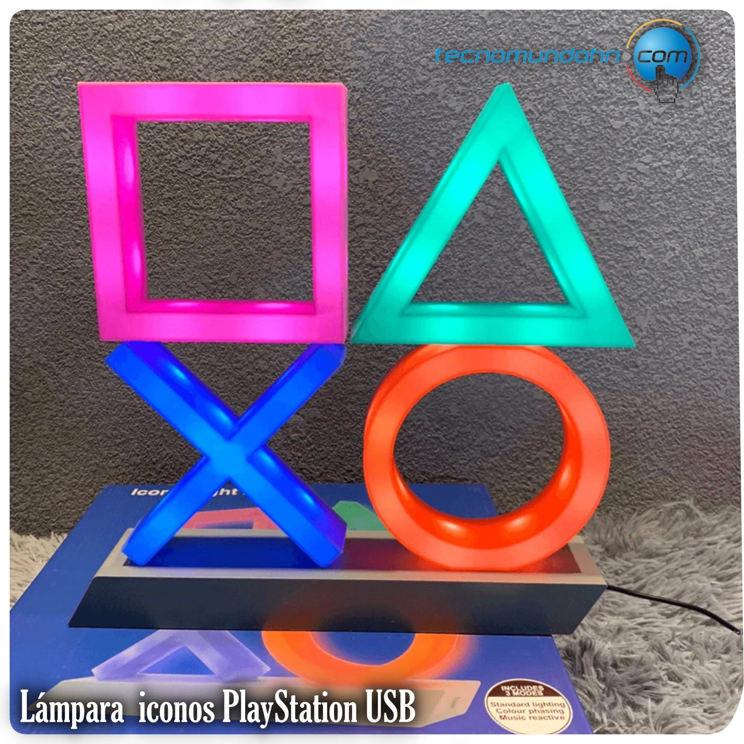 Lámpara Íconos Plasystation